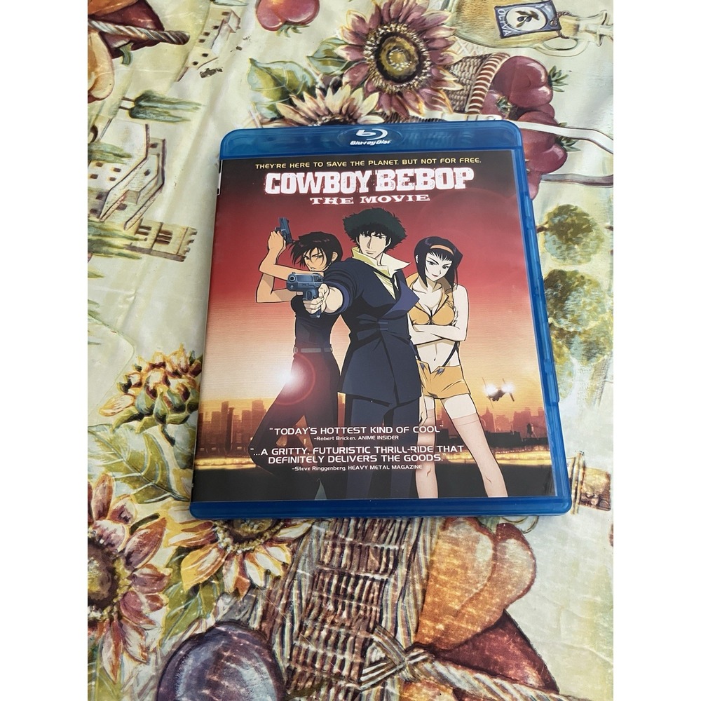 Cowboy Bebop The Movie (Blu-ray, 2011) RARE Anime Like New
